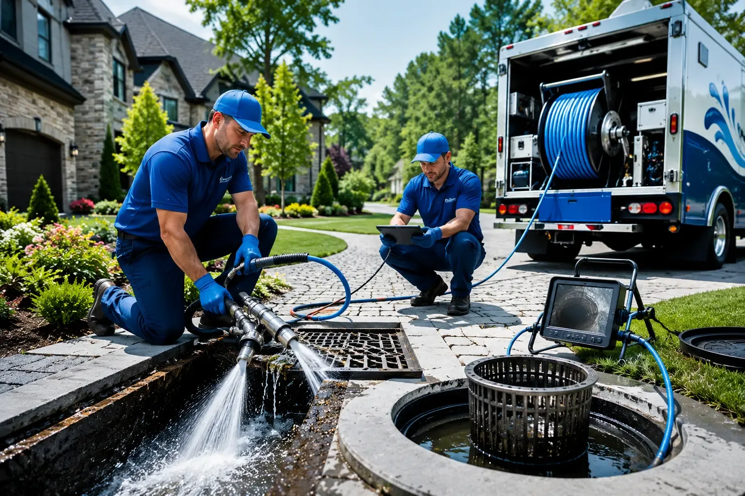 Local outdoor drain cleaning professionals in Mowrystown, OH